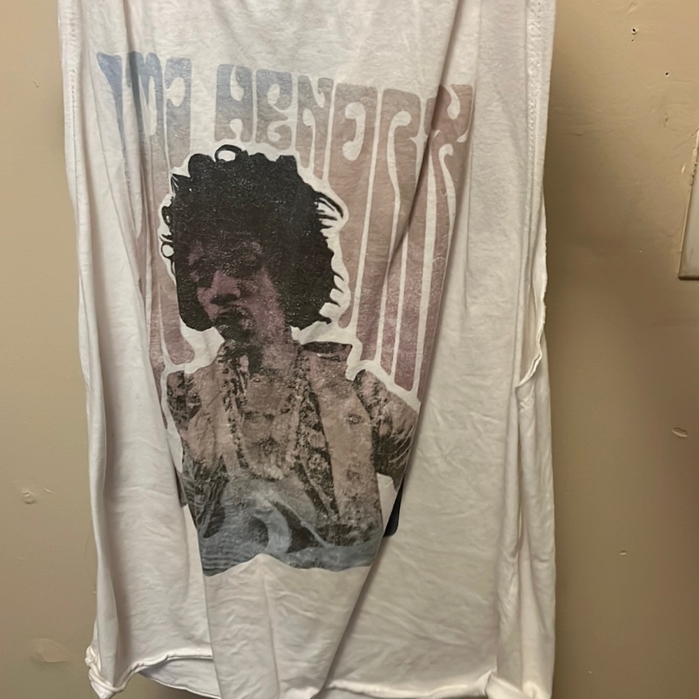 White tank top with Hendrick